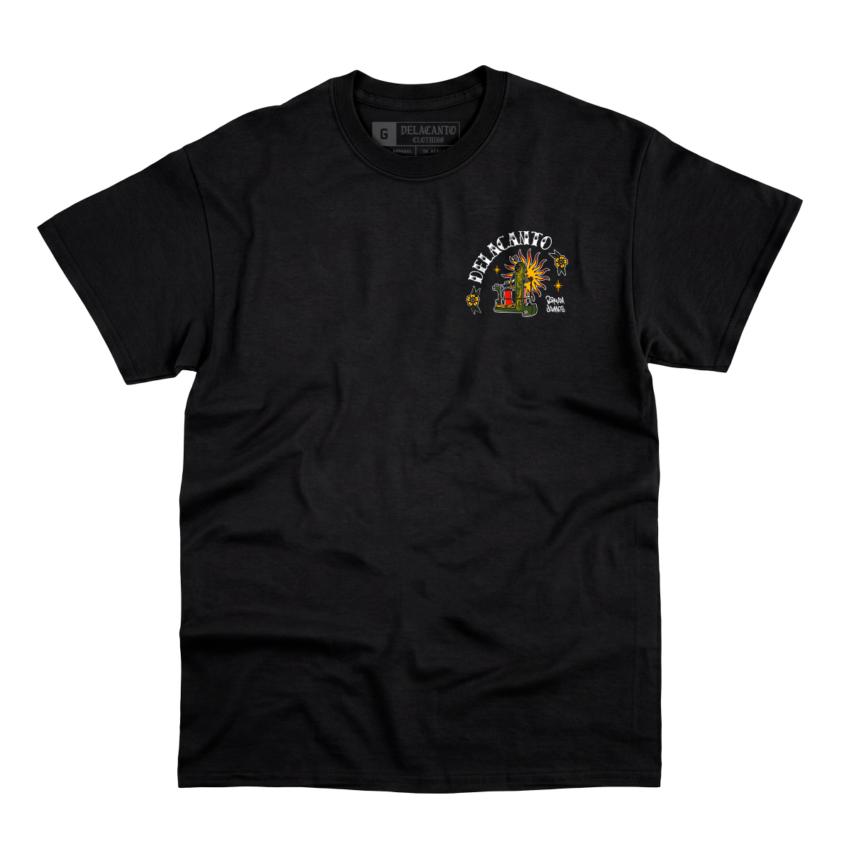 Camiseta - Delacanto + BRYAN JAMES (Preta)